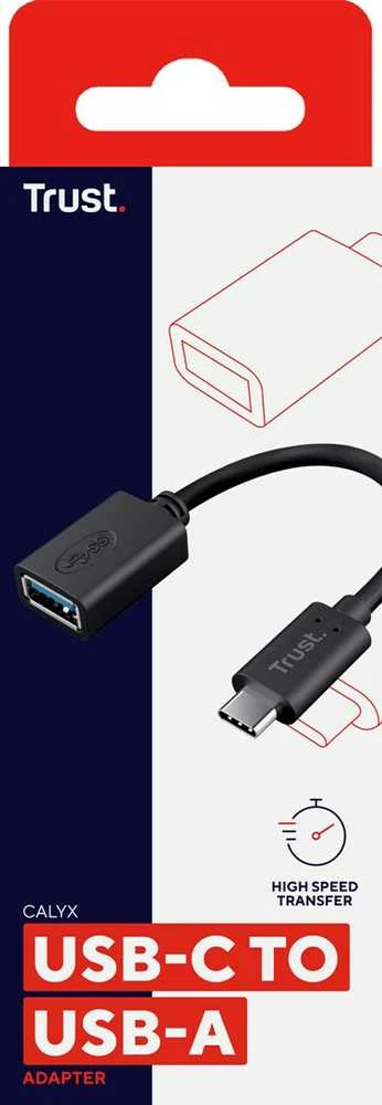 TRUST Calyx USB-C - USB-A adapteris