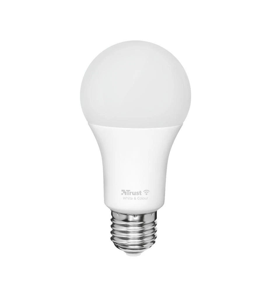 TRUST Smart WiFi LED lemputė E27 balta ir spalvota