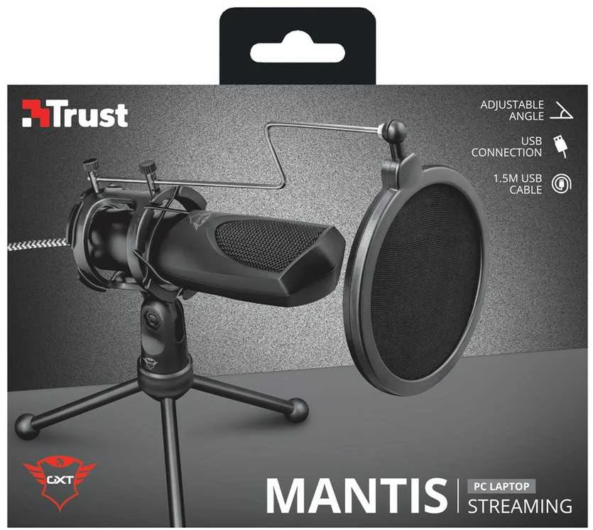 Transliavimo mikrofonas TRUST GXT 232 Mantis 22656 