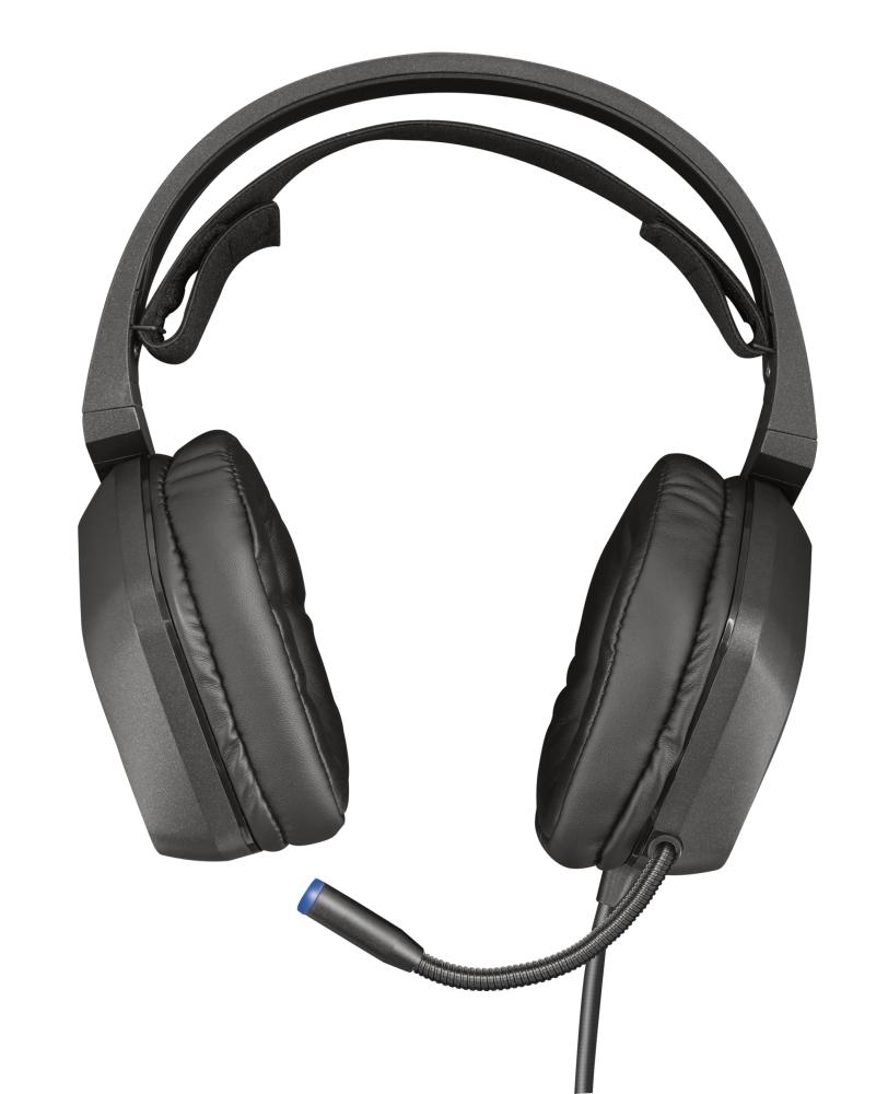 Žaidimų ausinės Trust GXT 450 Blizz RGB 7.1 Surround, 23191