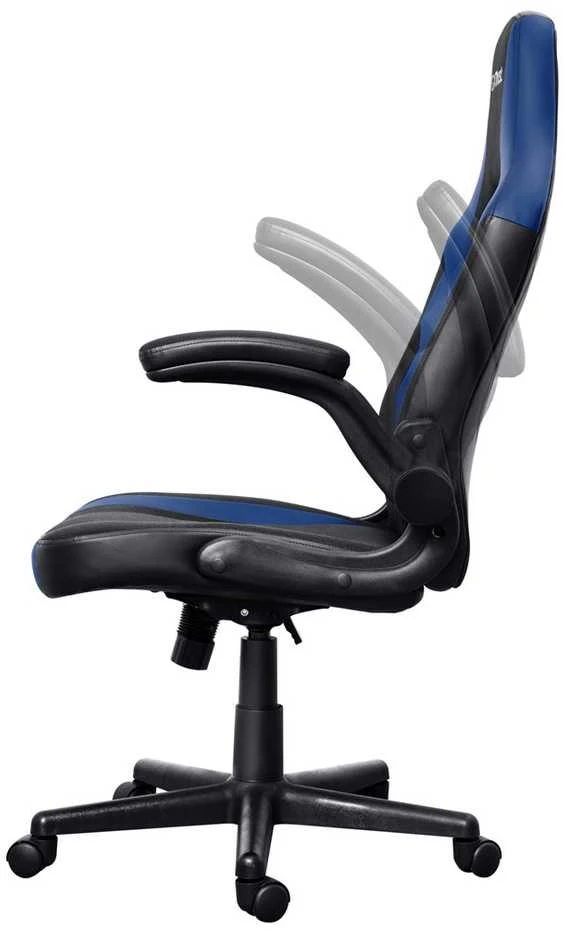 Žaidimų kėdė Trust GXT703B RIYE, Mėlyna/juoda