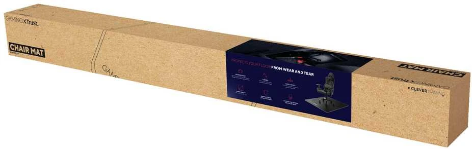 Žaidimų kėdės kilimėlis Trust GXT 715 Chair Mat, 22524, 120x99cm