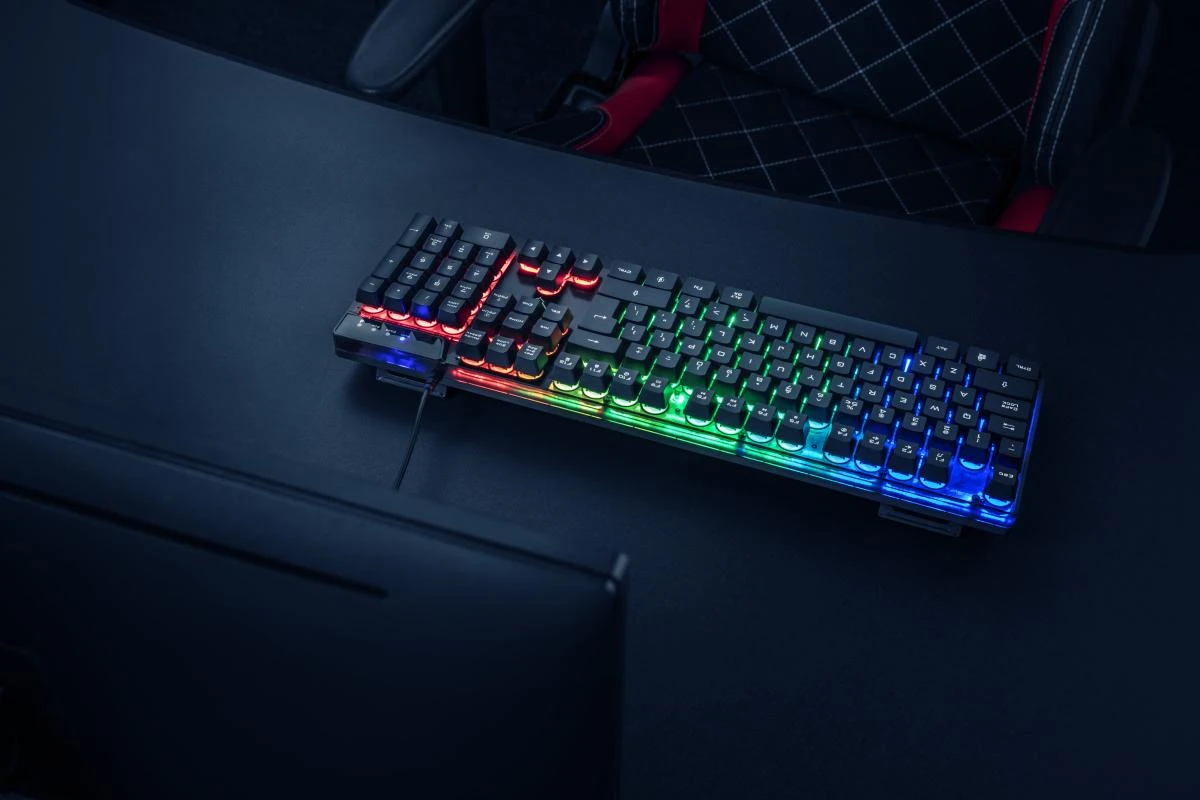 TRUST GXT 835 Azor membraninė klaviatūra | US