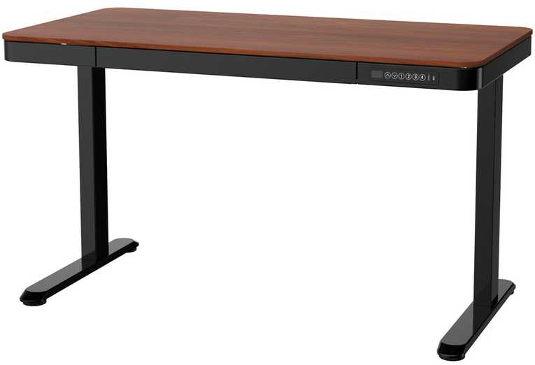 Elektrinis Rašomasis Stalas - Tuckano ET119W-C, Juodas / Graikinis Riešutas, modelis - ET119WC orzech, žema kaina | Varle.lt