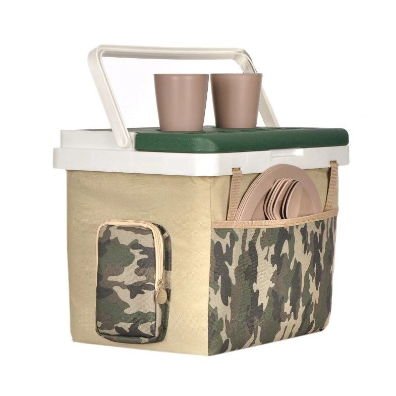 Noveen TTC512 Camo - šaldytuvas su stalo įrankiais
