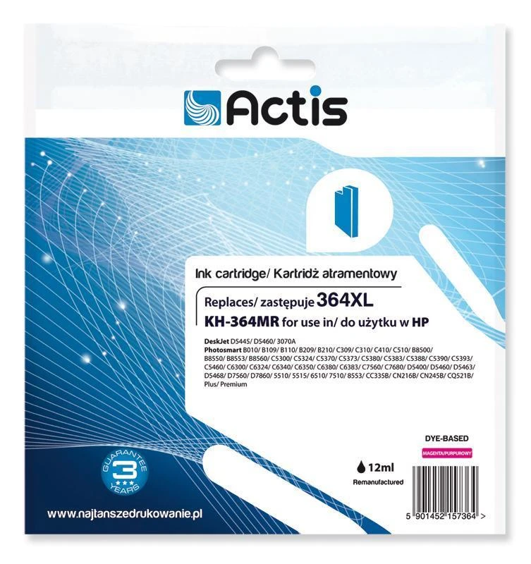 Actis Spausdintuvo Kasetė - KH-364MR