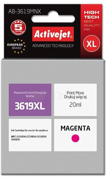 Rašalo Kasetė - Activejet AB-3619MNX Raudona