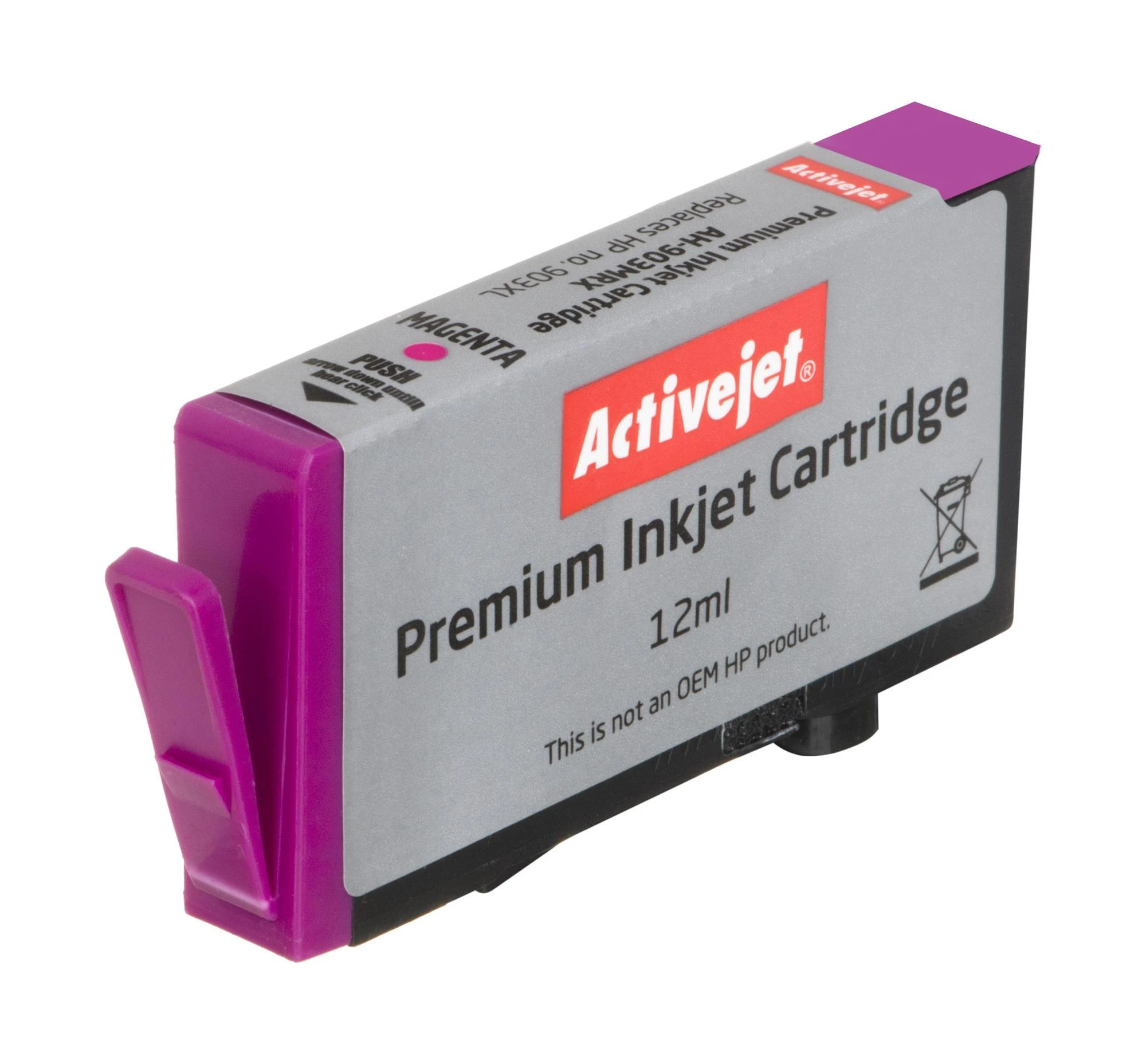 Spausdintuvo Rašalo Kasetė - Activejet AH-903MRX Raudonas 12 ml Premium