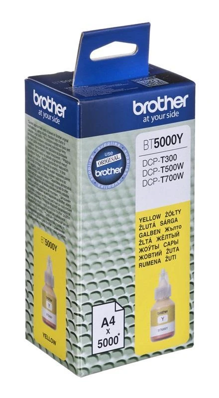 Brother Brolis BT5000Y | Rašalo kasetė | Geltona