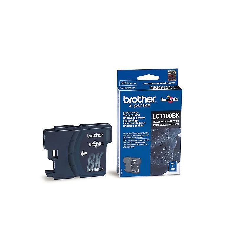 BROTHER LC-1100BK TONERIS Juodas 450P