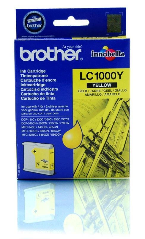 BROTHER LC-1100Y TONERIS Geltonas 325P