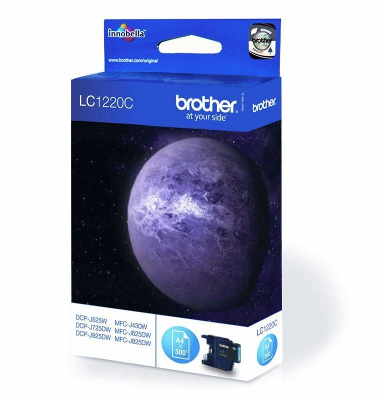 Brother LC-1220C rašalo kasetė Originalus Žydras 1 vnt