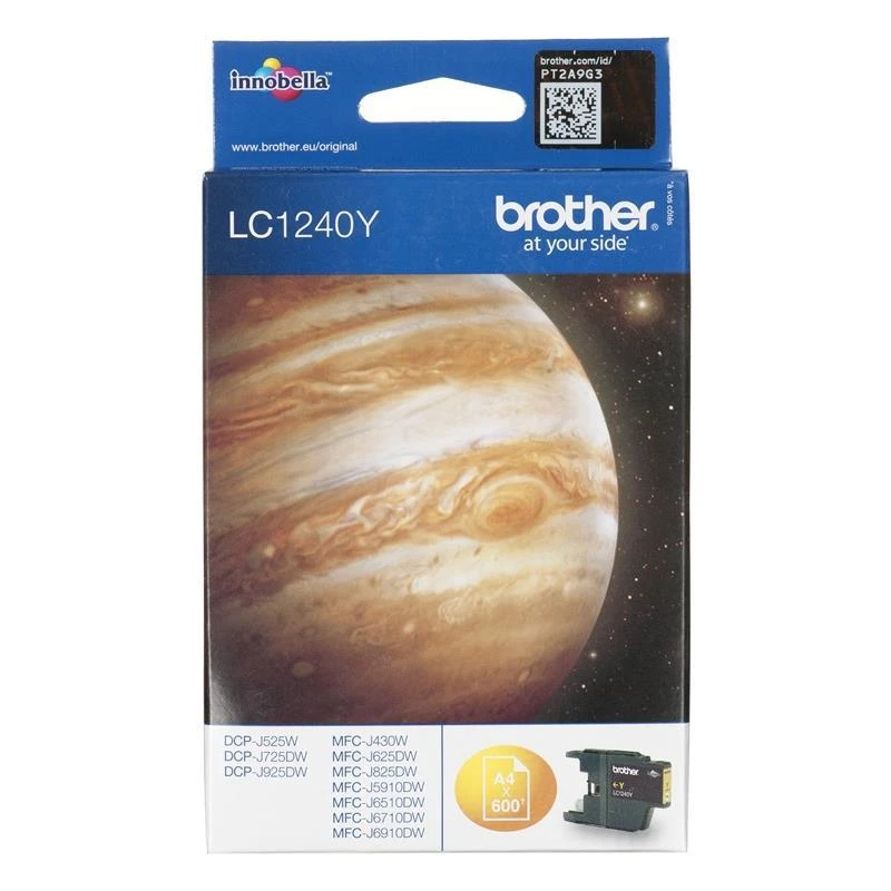 Brother Brolis LC-1240Y | Rašalo kasetė | Geltona