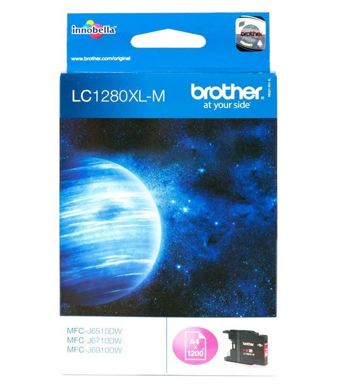 Brother LC1280XLM | Rašalo kasetė | Magenta