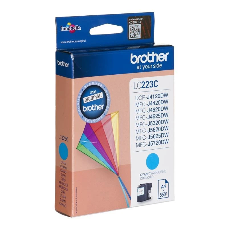 Brother LC-223C | Rašalo kasetė | Žydra spalva