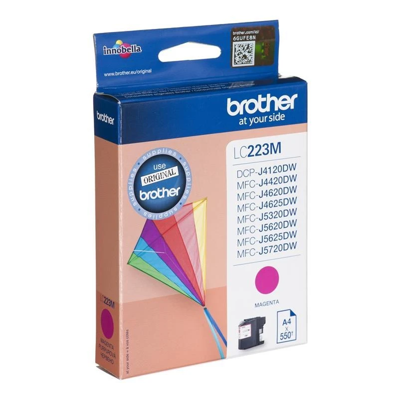 Brother LC-223M | Rašalo kasetė | Magenta