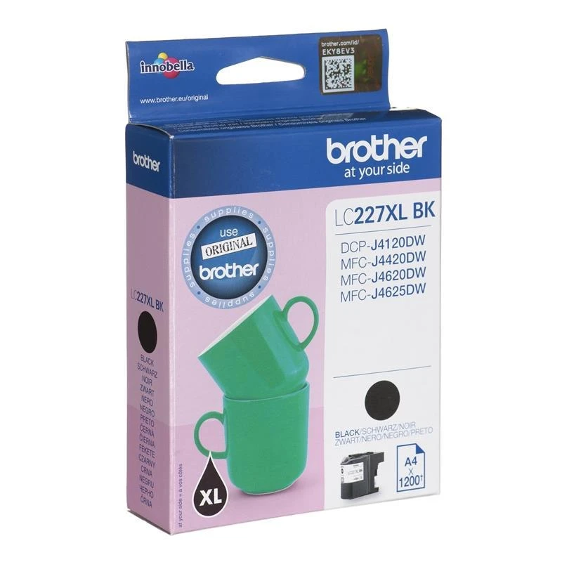 Brother Brolis LC-227XLBK | Rašalo kasetė | Juodas