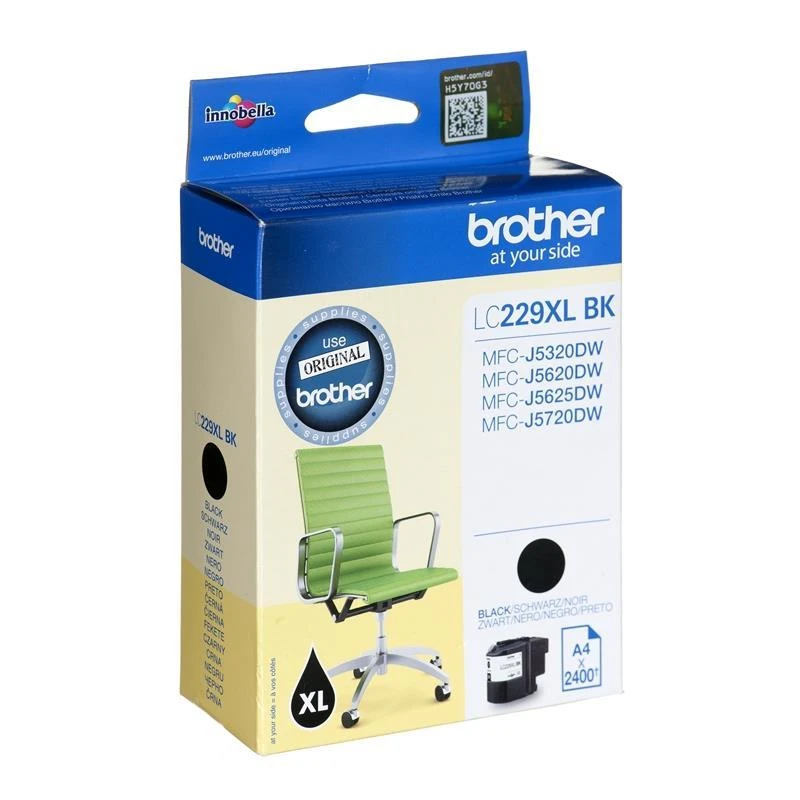 Brother Brolis LC-229XLBK | Rašalo kasetė | Juodas