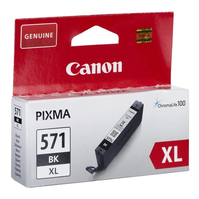 Canon CLI-571BK XL | Rašalo kasetė | Juodas