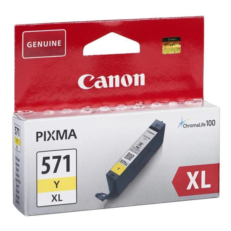 Canon CLI-571Y XL | Rašalo kasetė | Geltona