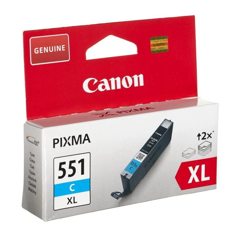 Canon CLI-551 Y | Rašalo kasetė | Geltona