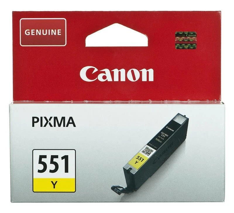 Canon CLI-551 Y | Rašalo kasetė | Geltona