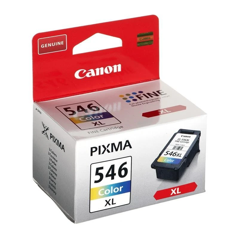 CANON 1LB CL-546XL spalvoto rašalo kasetė didelės talpos 13 ml 300 puslapių 1 pak.
