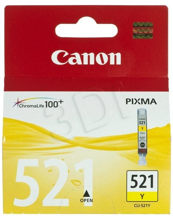 CANON CLI-521Y geltonos spalvos rašalinė