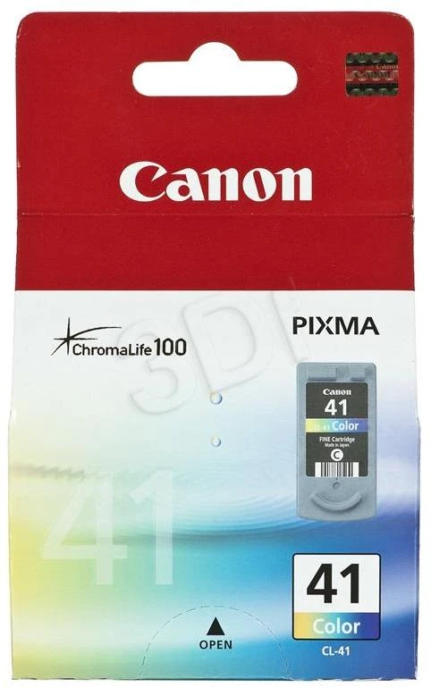 Canon CL-41 trispalvis | Rašalo kasetė | Žydra, purpurinė, geltona
