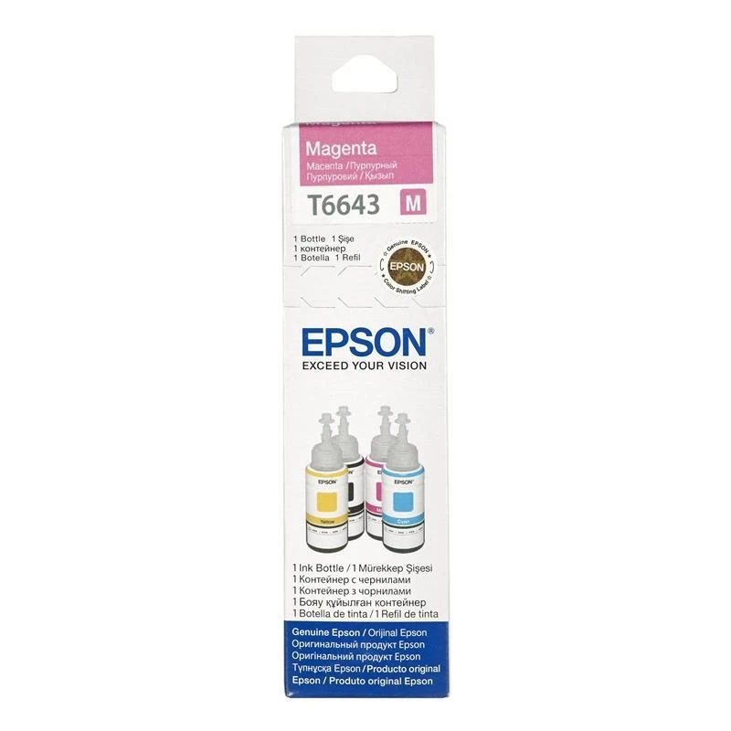 EPSON T6643 rausvos spalvos rašalinė