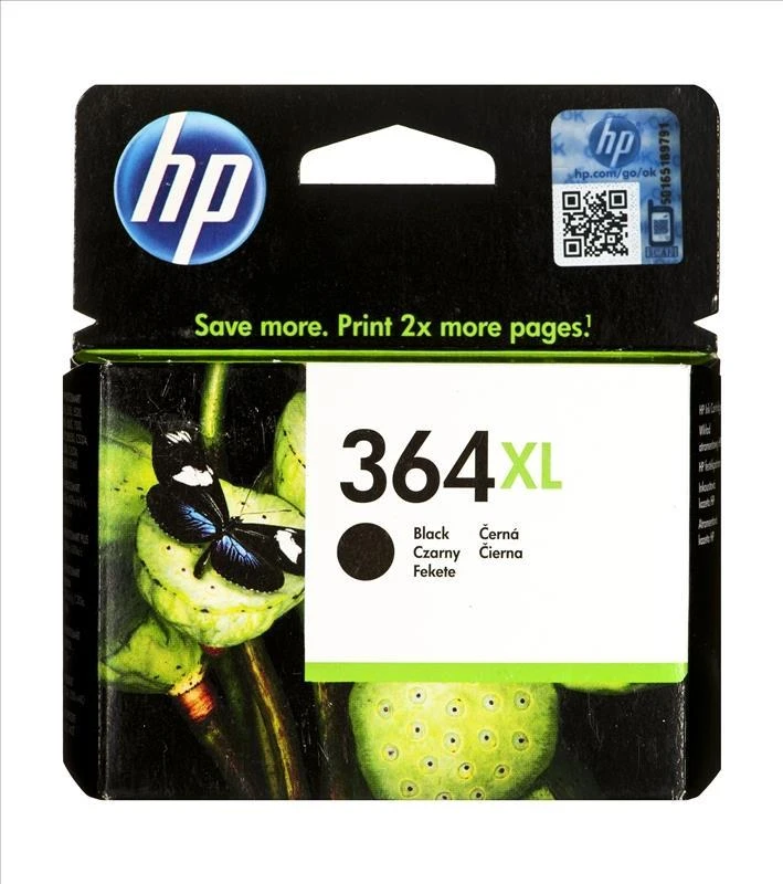 Hewlett Packard (HP) HP 364XL (CN684EE) Rašalinė kasetė, Juoda