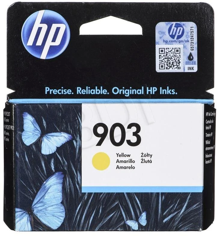 Hewlett Packard (HP) HP 903 geltona T6L95AE Instant ink