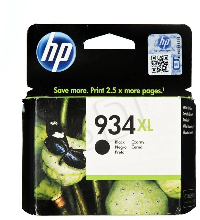Hewlett Packard (HP) HP C2P23AE rašalo kasetė, Nr. 934XL, juoda, didelės talpos