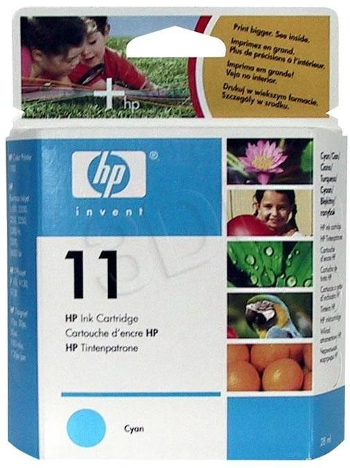 Hewlett Packard (HP) HP C4836A (Nr.11), žydra kasetė rašaliniams spausdintuvams