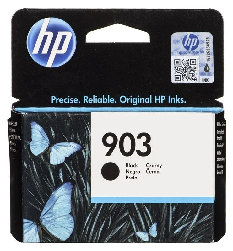 Hewlett Packard (HP) Rašalo Kasetė - HP 903 Juoda