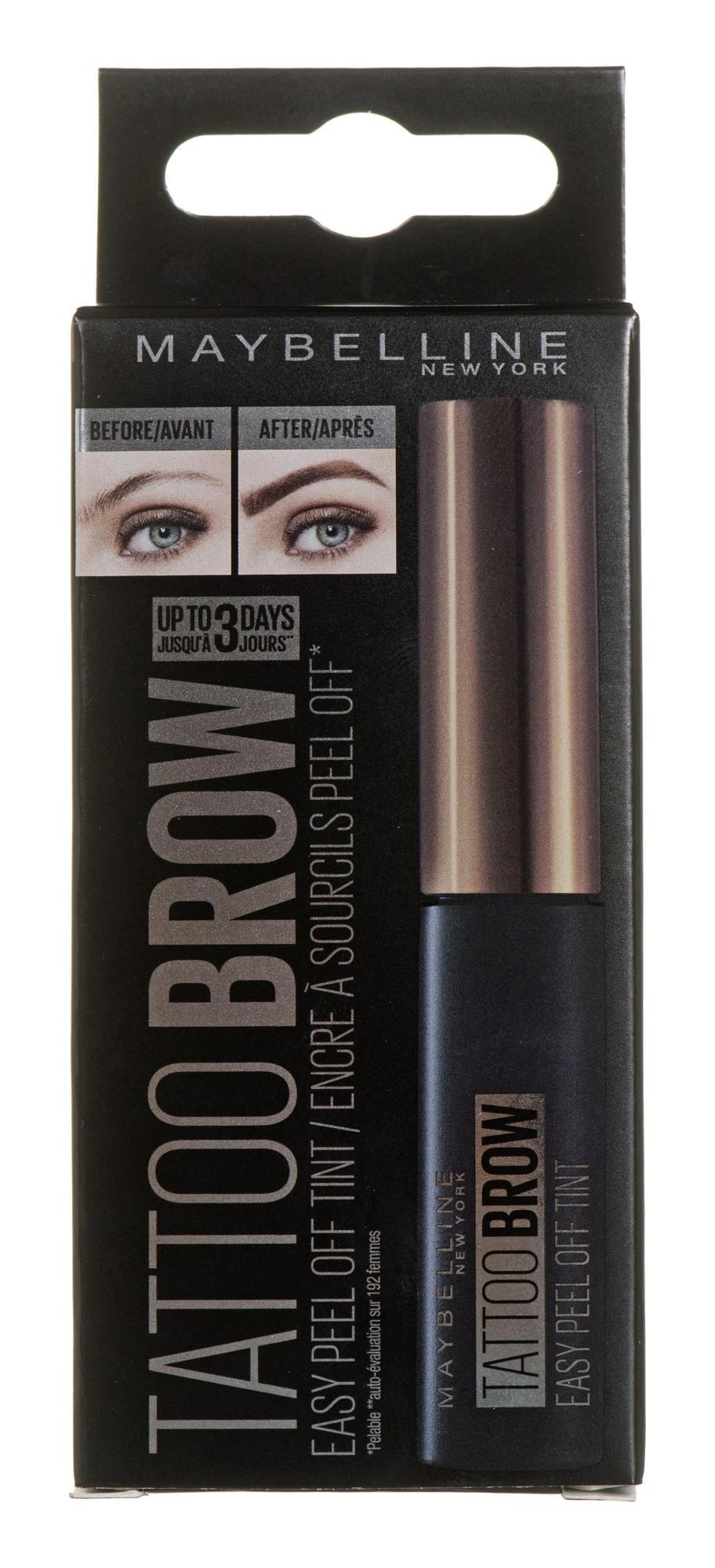 Maybelline MAYB TATTOO BROW GELTINT ilgalaikis antakių gelis #1 light ruda 5GRM