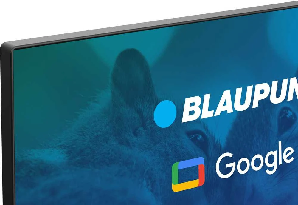 Televizorius TV 32" Blaupunkt 32FBG5000S Full HD LED, GoogleTV, Dolby Digital, WiFi 2,4-5GHz, BT, juodas
