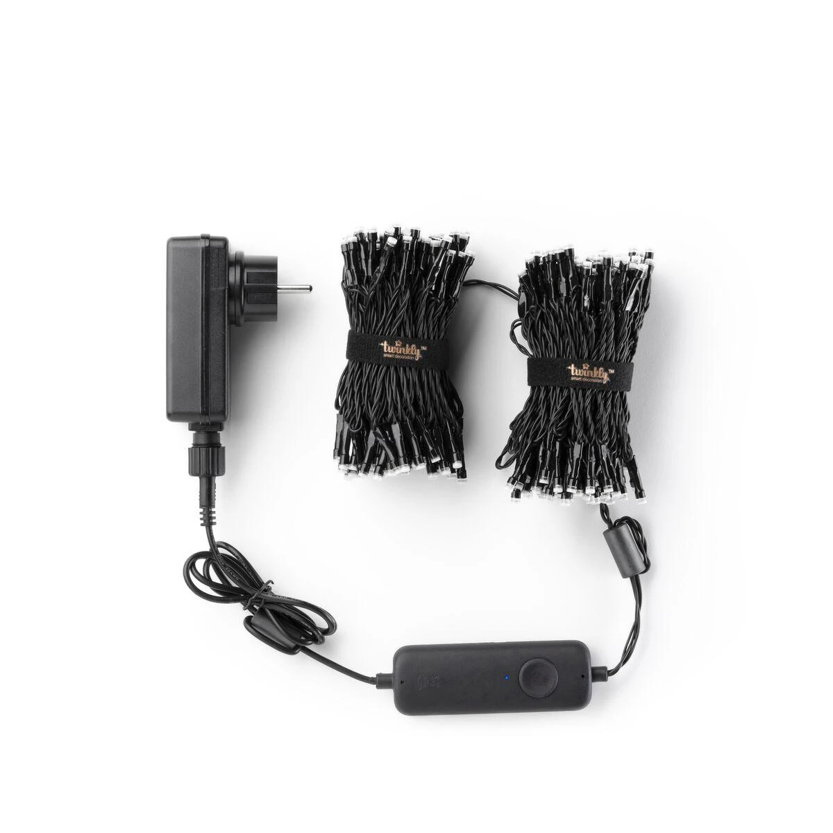 Kalėdinė išmanioji lempučių girlianda Twinkly Strings 250 LED RGB, daugiaspalvės