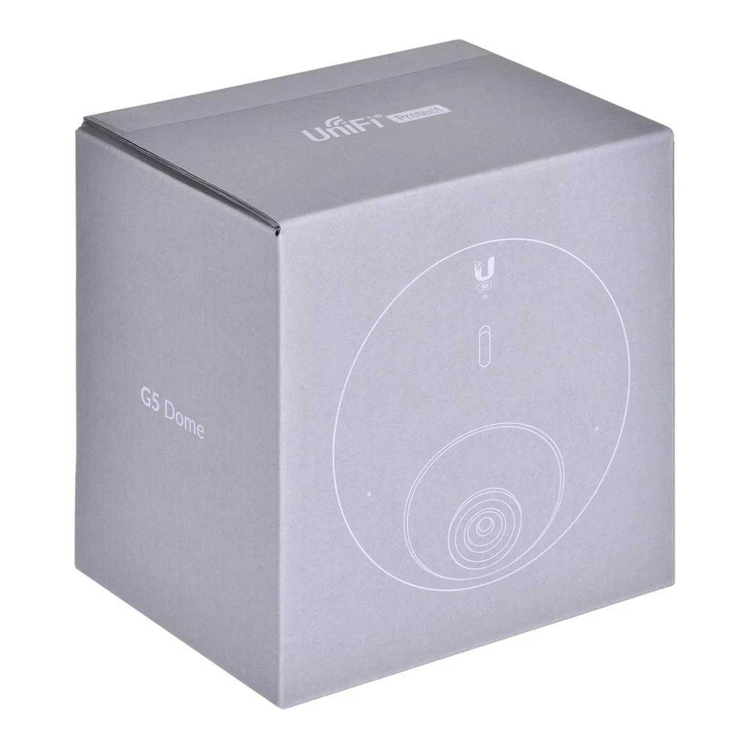 UBIQUITI UVC-G5 kupolinė vaizdo kamera lauko sąlygoms, 2k POE, „MagicZoom“ infraraudonųjų spindulių mikrofonas