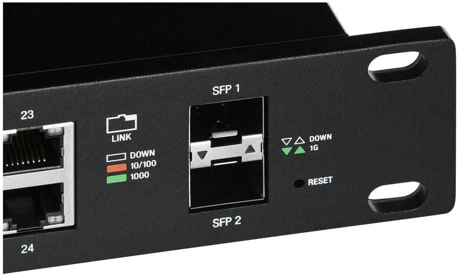 Šakotuvas Ubiquiti | Switch | ES-24-250W | Web managed | Rackmountable | Gigabit Ethernet (copper) jungtys quantity 24 | SFP jungtys quantity 2