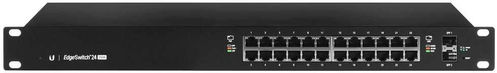 Šakotuvas Ubiquiti | Switch | ES-24-250W | Web managed | Rackmountable | Gigabit Ethernet (copper) jungtys quantity 24 | SFP jungtys quantity 2