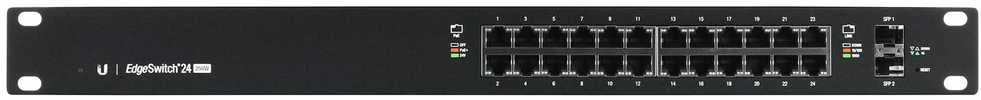 Šakotuvas Ubiquiti | Switch | ES-24-250W | Web managed | Rackmountable | Gigabit Ethernet (copper) jungtys quantity 24 | SFP jungtys quantity 2