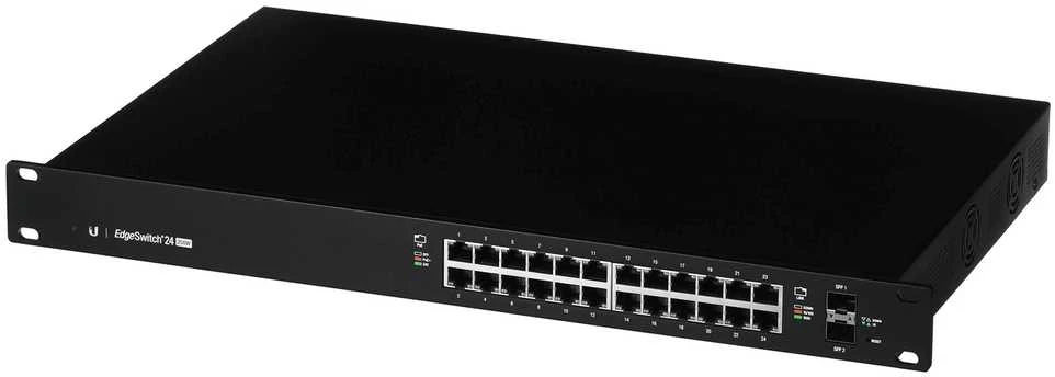 Šakotuvas Ubiquiti | Switch | ES-24-250W | Web managed | Rackmountable | Gigabit Ethernet (copper) jungtys quantity 24 | SFP jungtys quantity 2