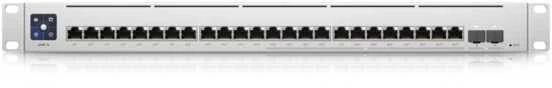 Šakotuvas Ubiquiti | Switch Enterprise 24 PoE | USW-Enterprise-24-PoE | Tvarkoma L3 | Montuojamas ant stovo | Gigabit Ethernet (vario) jungtys kiekis 12x10/100/1000 Mbps + 12x100/1000/2500 Mbps | SFP jungtys kiekis 0 | SFP+ jungtys kiekis 2 | PoE+ jungtys kiekis 24 | Maitinimo tipas AC/DC, Vidinis, 550W