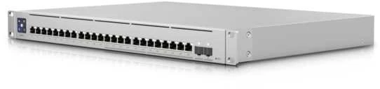 Šakotuvas Ubiquiti | Switch Enterprise 24 PoE | USW-Enterprise-24-PoE | Tvarkoma L3 | Montuojamas ant stovo | Gigabit Ethernet (vario) jungtys kiekis 12x10/100/1000 Mbps + 12x100/1000/2500 Mbps | SFP jungtys kiekis 0 | SFP+ jungtys kiekis 2 | PoE+ jungtys kiekis 24 | Maitinimo tipas AC/DC, Vidinis, 550W