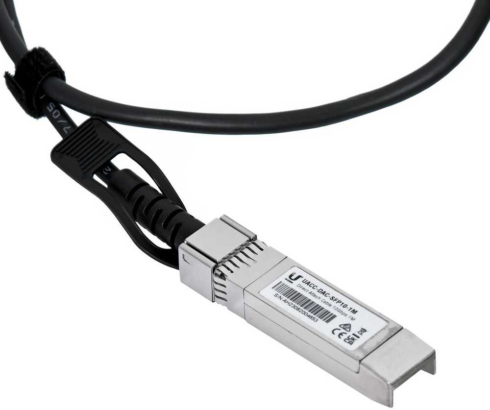 Kabelis - Ubiquiti Uacc-dac-sfp10-1m Infiniband Pluoštinis Optinis Kabelis