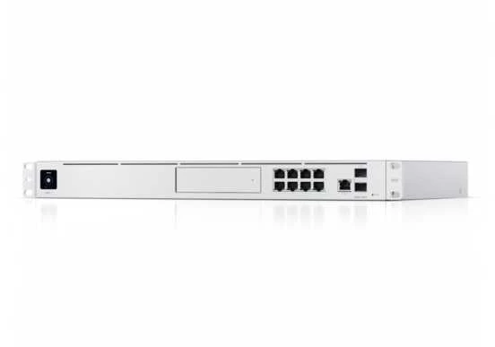 Šakotuvas UBIQUITI UDM-PRO UNIFI DREAM MACHINE 8 PORT SWITCH DAUGIŲ PROGRAMŲ SISTEMA SU 3,5 HDD IŠPLĖTIMU DUAL WAN 10G SFP+ IR 1G RJ45