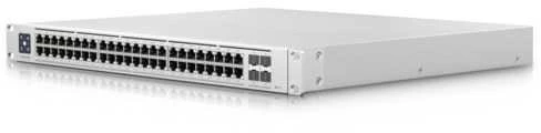 Ubiquiti | Switch Enterprise 48 PoE | USW-Enterprise-48-PoE | Tvarkoma L3 | Montuojamas ant stovo | Gigabit Ethernet (vario) jungtys kiekis 48 (100MbE/1GbE/2.5GbE) | SFP+ jungtys kiekis 4 | PoE+ jungtys kiekis 48 | Maitinimo tipas AC/DC, vidinis, 100-240V, max 10A, 750W
