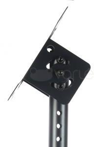 ART RAMP P-107B ART Laikiklis P-107B, 47-76cm iki projektoriaus juodas 15KG Tvirtinimas prie lubinio laikiklio
