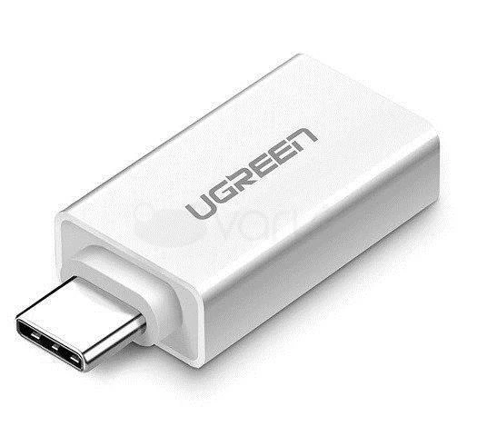 UGREEN USB-A 3.0 į USB-C 3.1 adapteris - Baltas